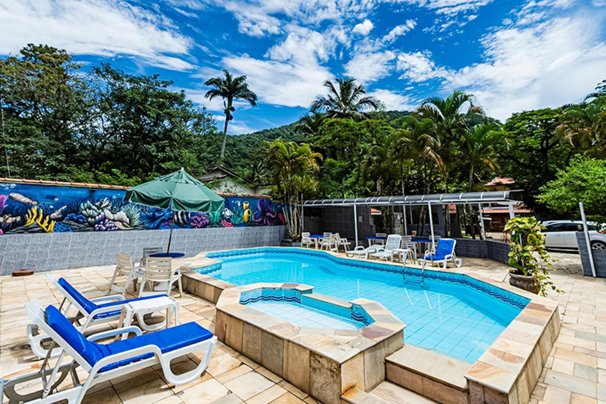 Velinn Pousada Ubatuba Tropical エクステリア 写真
