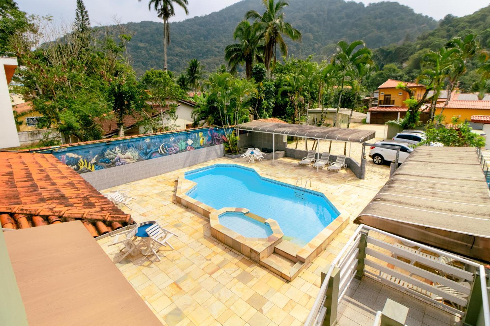 Velinn Pousada Ubatuba Tropical エクステリア 写真
